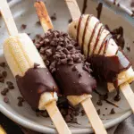 Frozen Chocolate Covered Bananas