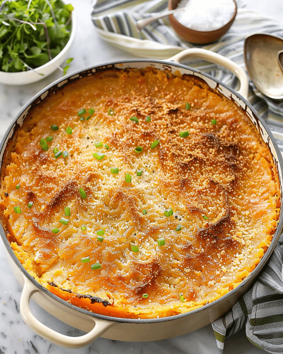 Homemade Sweet Potato Fish Pie