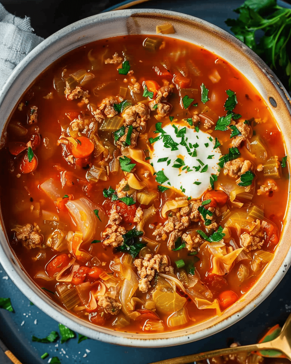 Cabbage Roll Soup