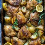 Greek Lemon Chicken and Potatoes