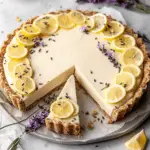 No-Bake Lemon Lavender Tart