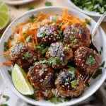 Soy Ginger Meatballs