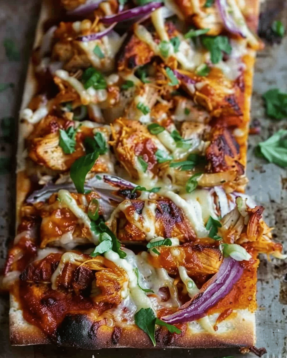 BBQ Chicken Flatbreads