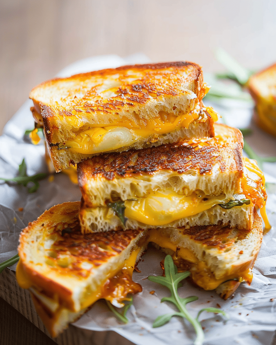 Mini Grilled Cheese Sandwich
