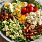 Epic Cobb Salad with Creamy Lemon Dressing