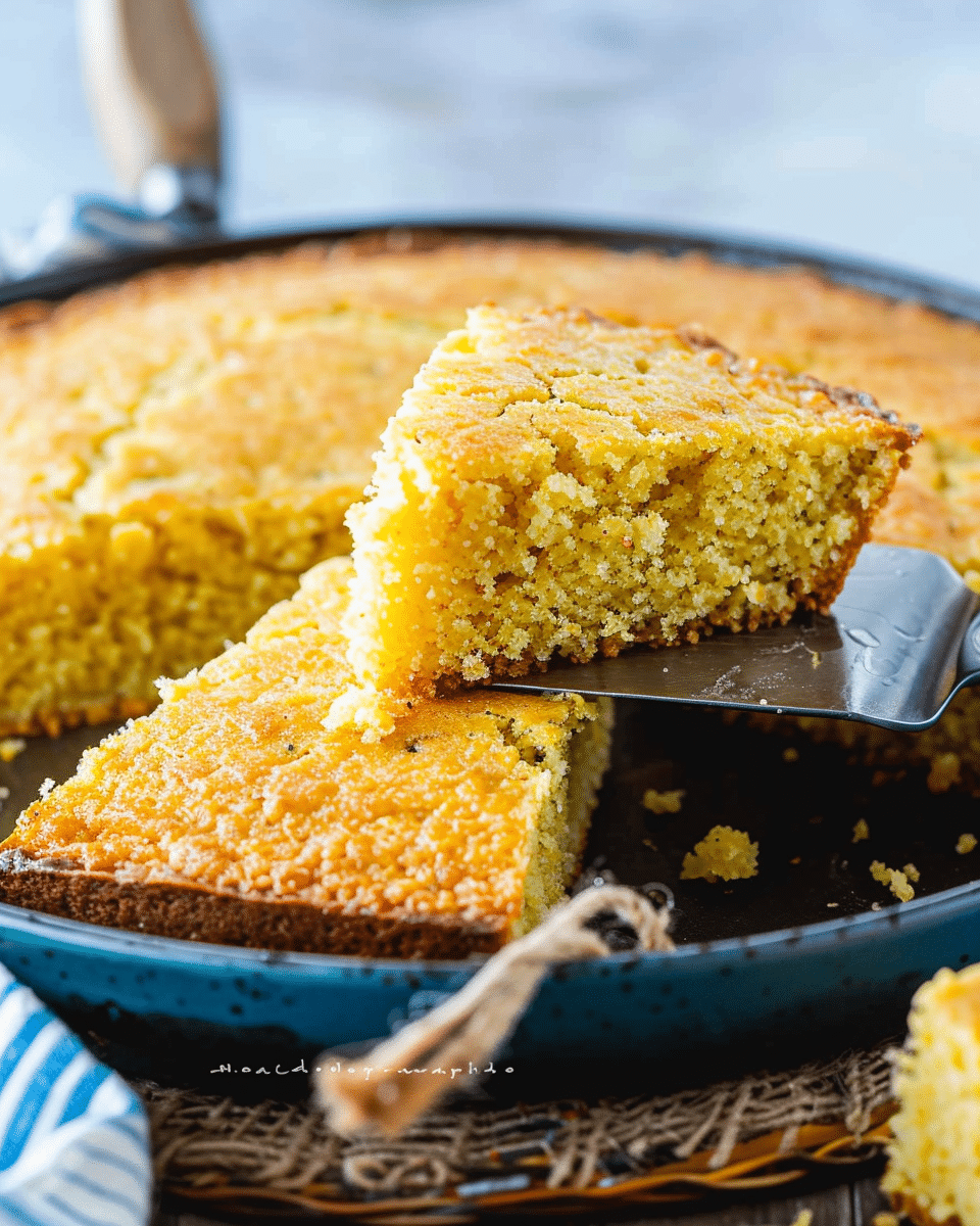 Homemade Buttermilk Cornbread Recipe