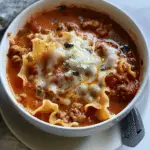 One Pot Lasagna Soup