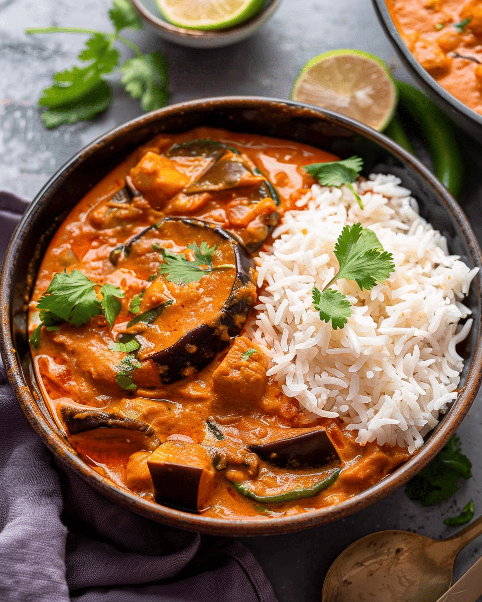 Thai Eggplant Curry
