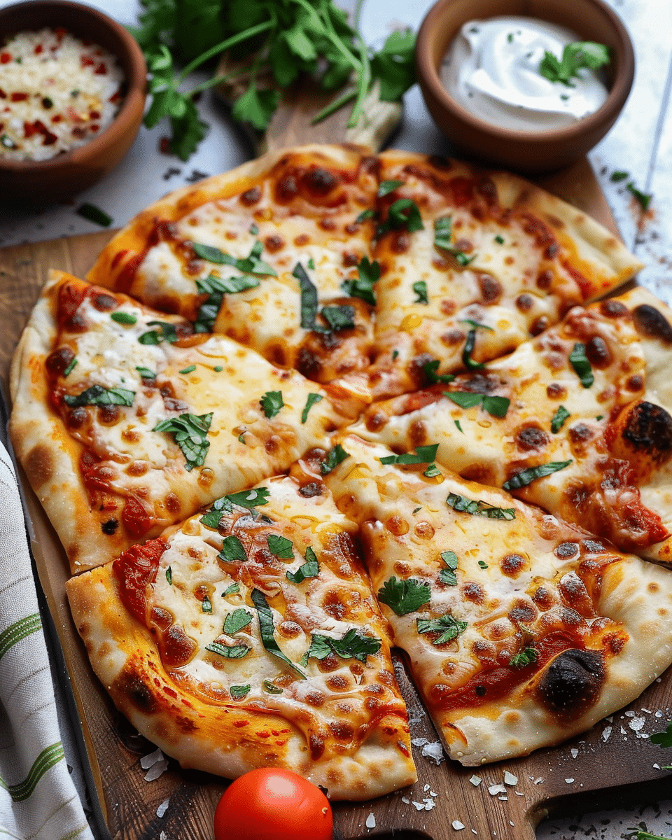 10-Minute Naan Pizza
