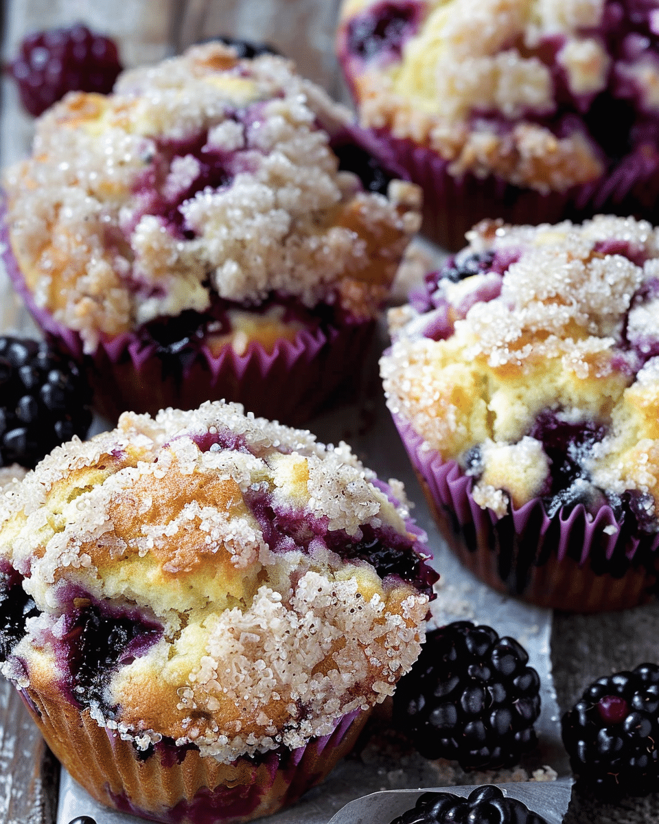 Blackberry Muffin Recipe