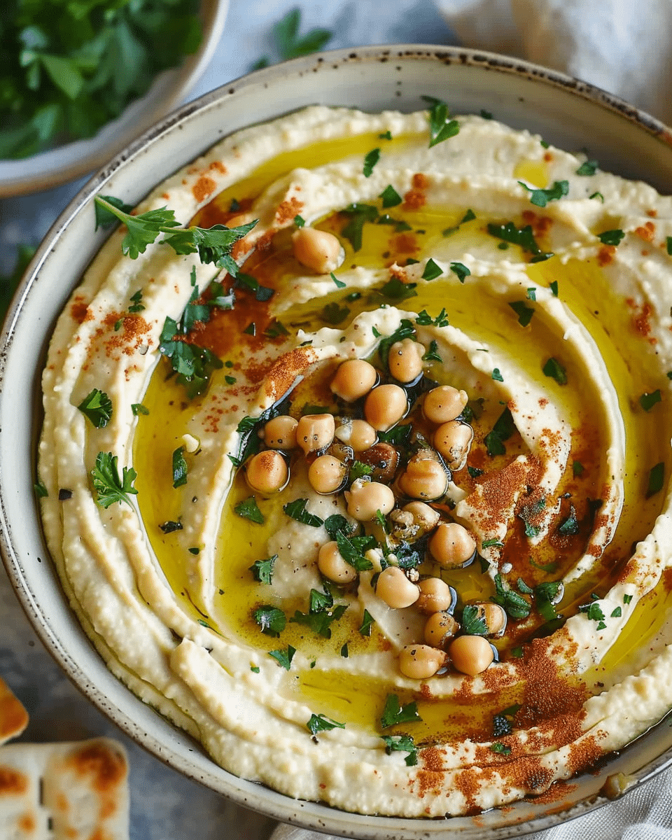 Homemade Hummus Recipe