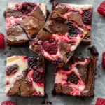 Raspberry Cheesecake Brownies