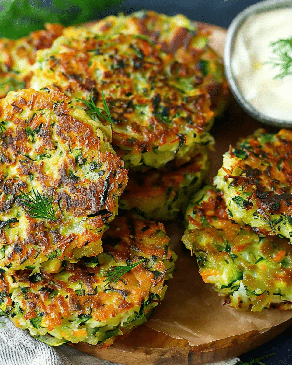Easy Courgette Fritters