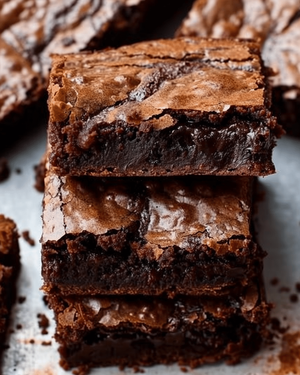 Fudgy Homemade Brownies