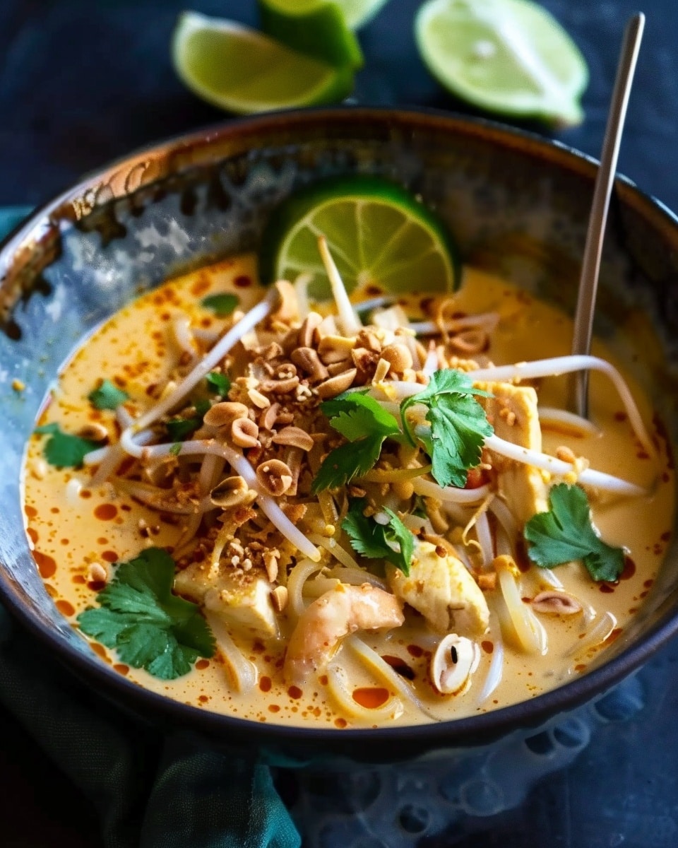 Thai Coconut Noodle Soup