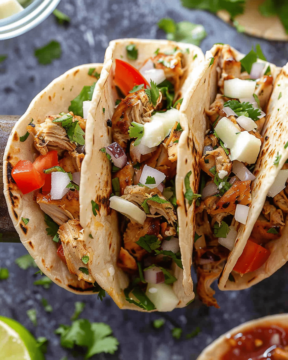 Mexican Chicken Street Tacos