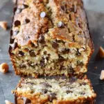 Chocolate Chip Peanut Butter Oatmeal Banana Bread
