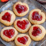 Heart Jam Cookies