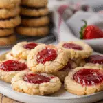 Strawberry Thumbprint Cookies