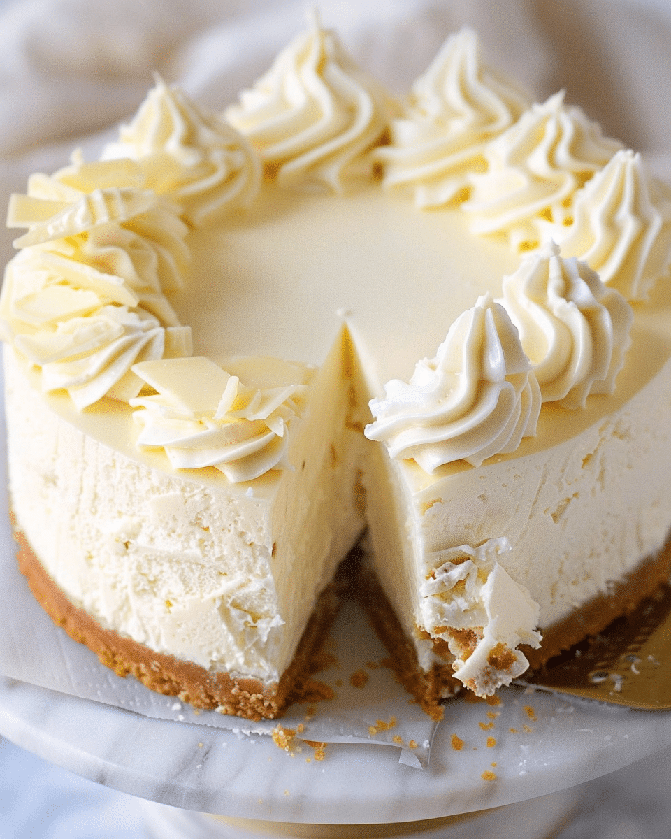 White Chocolate Cheesecake