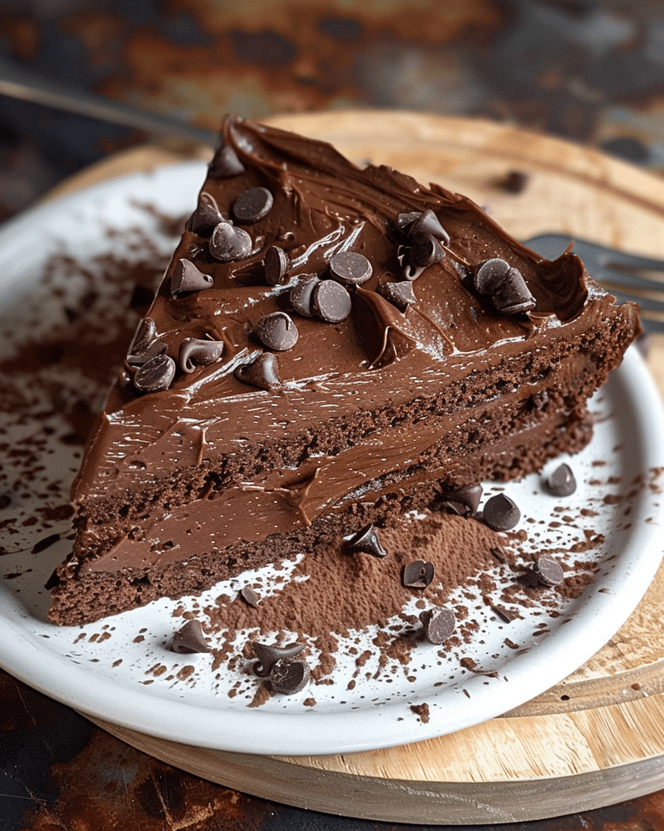Healthy Chocolate Lovers Cake