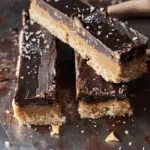 No Bake Almond-Butter Twix Bars