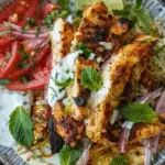 Chicken Shawarma with Garlic Yoghurt Sauce