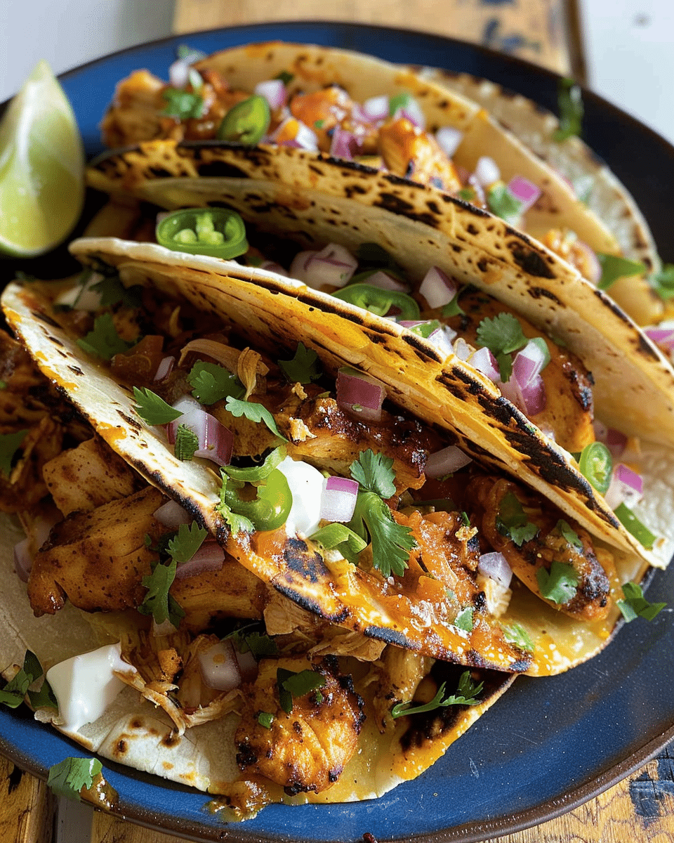 Chipotle Chicken Tacos