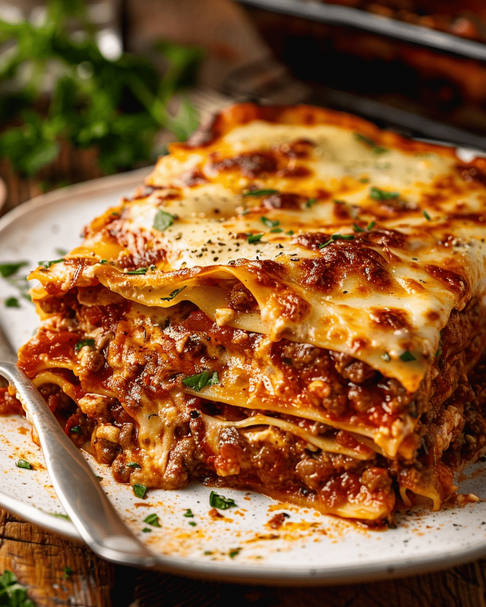 Classic Meat Lasagna
