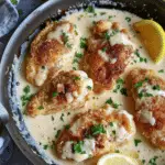 Creamy Lemon Crispy Chicken
