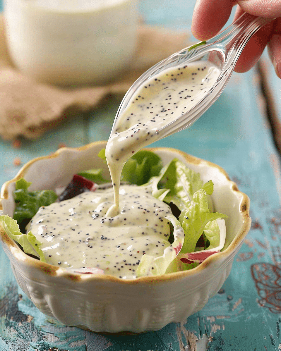 Creamy Poppy Seed Dressing