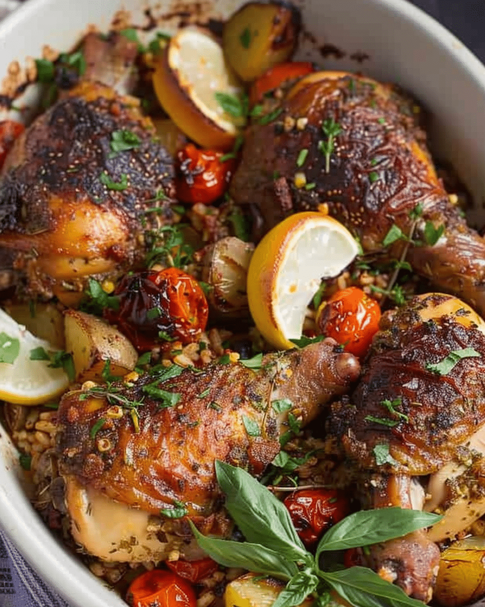 Juicy Mediterranean Chicken