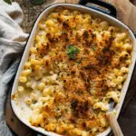 Creamy Baked Mac and Cheese with Herbed Breadcrumbs