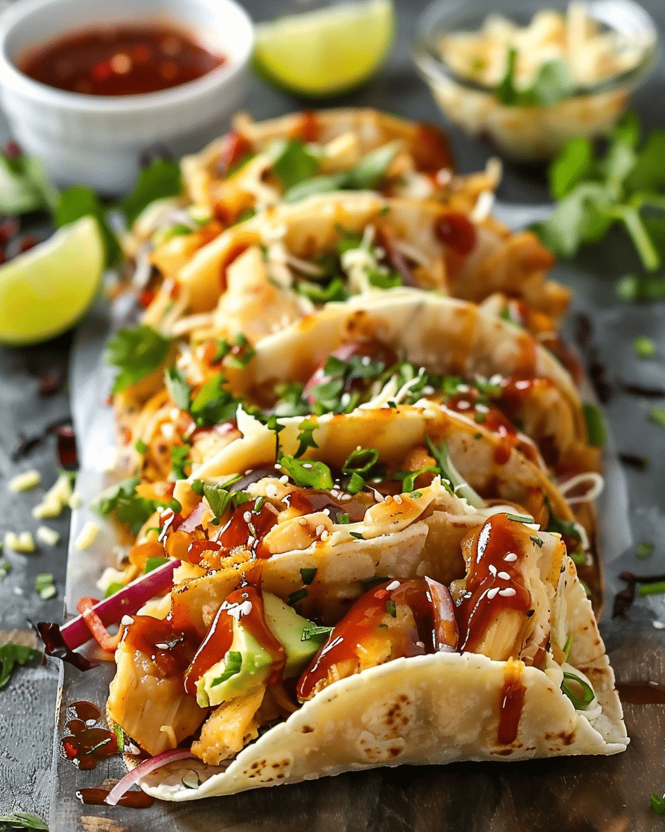 Applebee’s Chicken Wonton Tacos