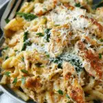 Creamy Parmesan Chicken Pasta