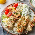 Greek Chicken Skewers