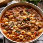 Pasta e Fagioli with Sausage