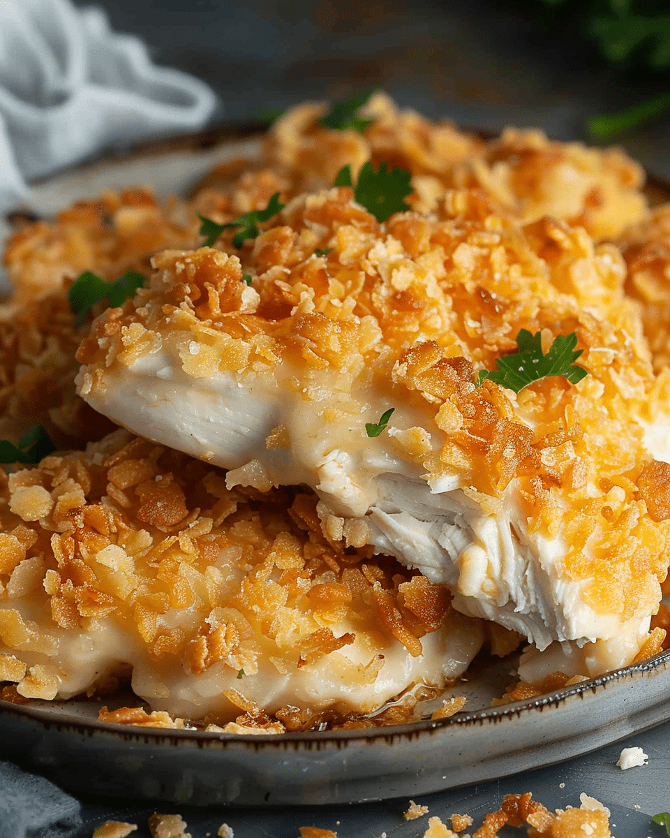 Ritz Cracker Chicken