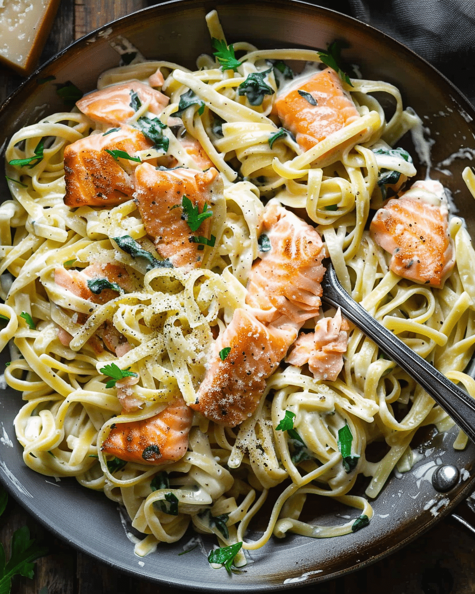 Best Creamy Salmon Pasta