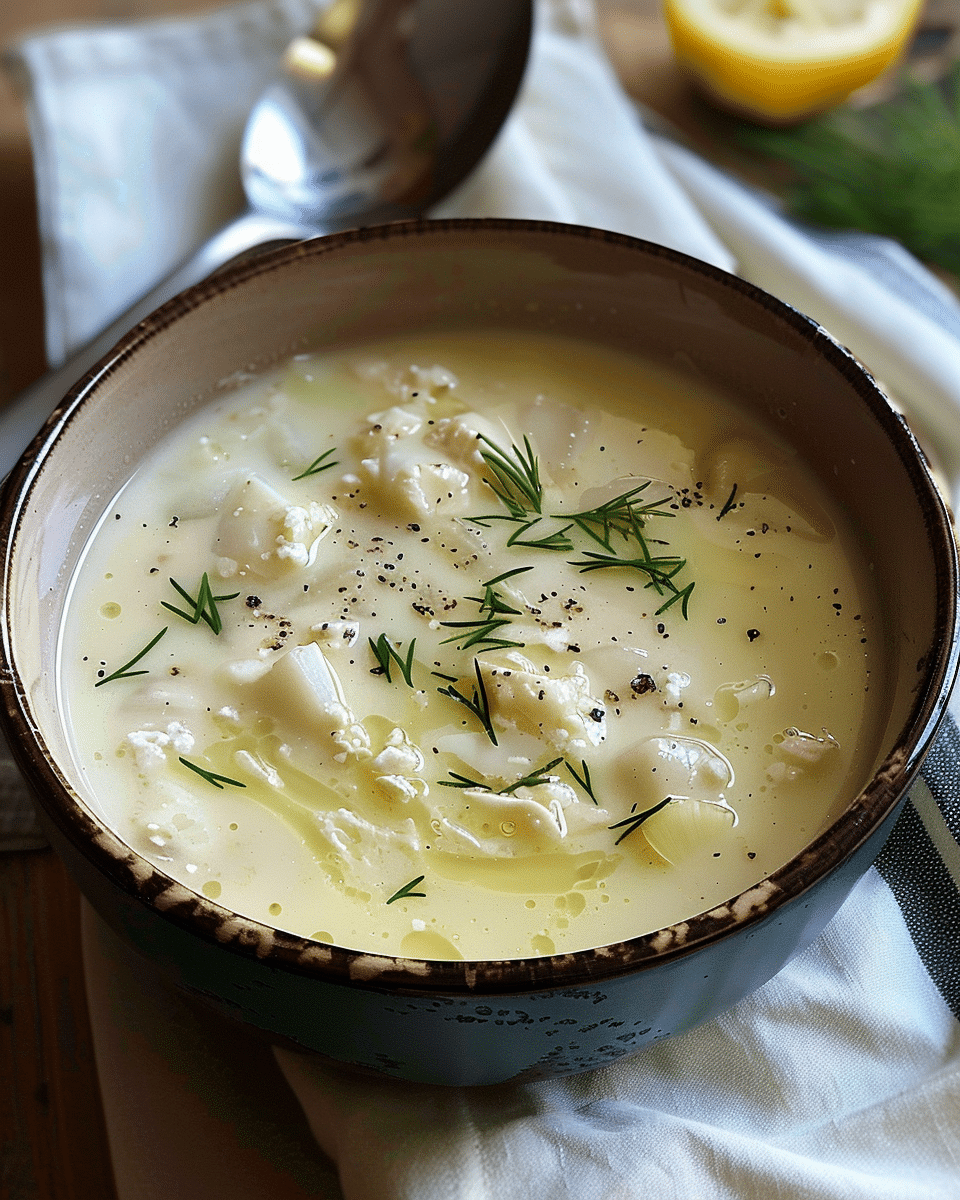 Avgolemono Soup