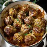 French Onion Meatballs