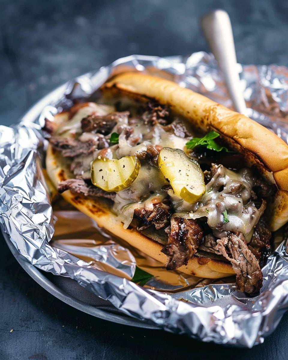 Philly Cheesesteak Foil Packs