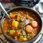 Crockpot Beef Vegetable Soup