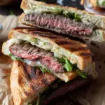 Ultimate Pan Seared Steak Sandwich