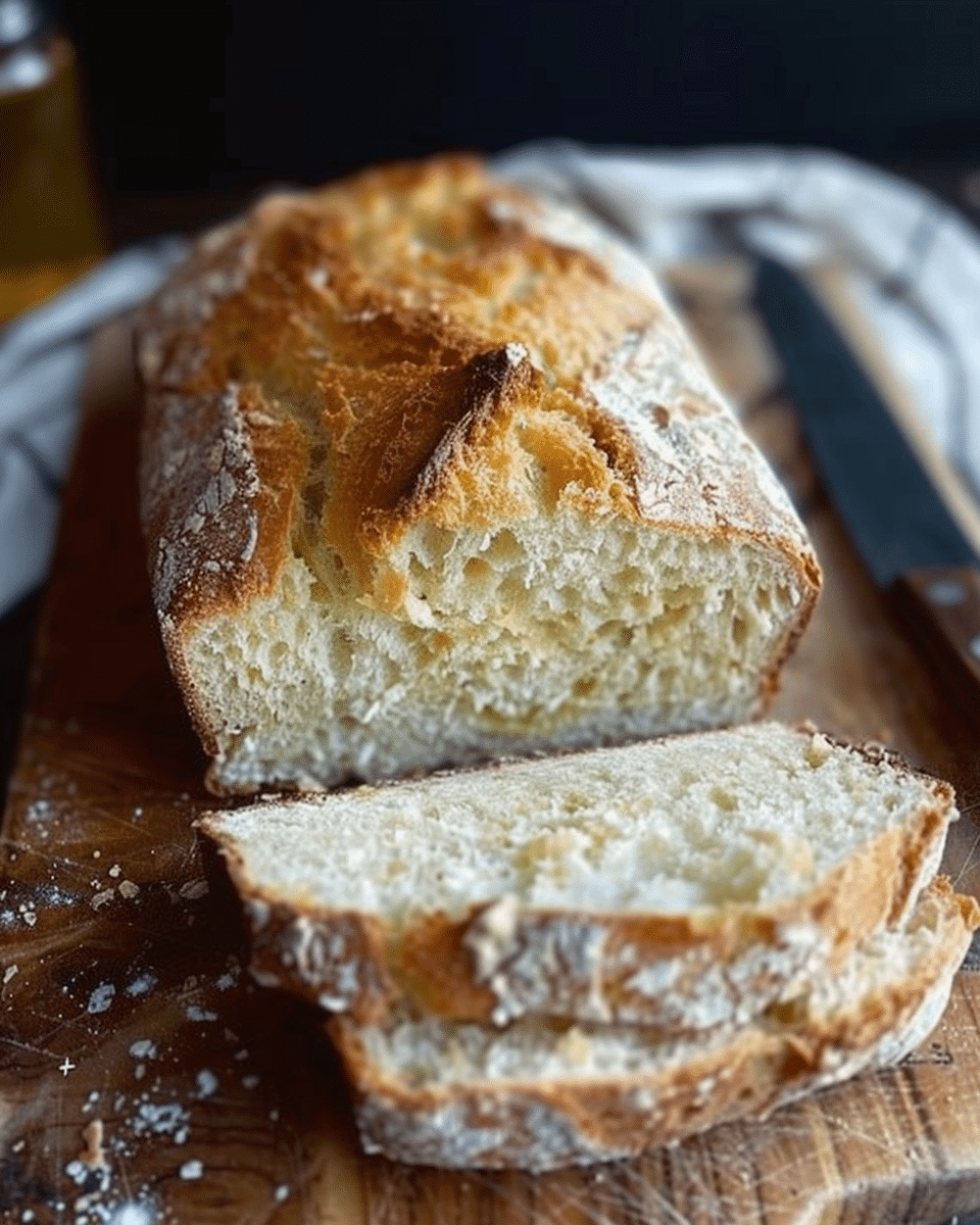 2 Ingredient Artisan Yogurt Bread
