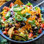 Black Bean Dorito Taco Salad