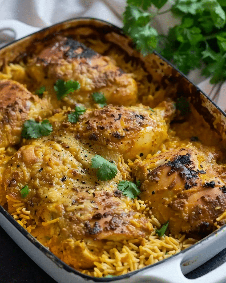 Chicken Korma Bake