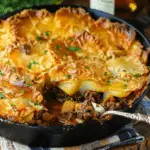 Crispy Potato Topped Beef