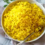 Fluffy Saffron Rice