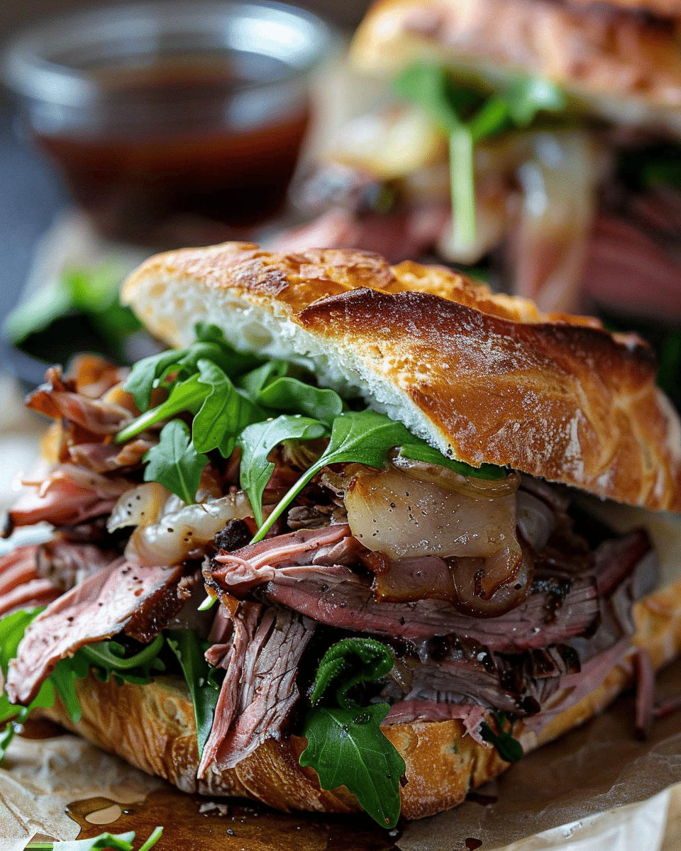 Leftover Prime Rib Sandwich Recipe